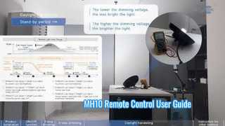 MH10 রিমোট কন্ট্রোল ইউজার গাইড (MC079D সিরিজ ডেলাইট হার্ভেস্টিং)