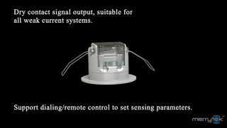 স্মার্ট উপস্থিতি মোশন সেন্সর শুকনো যোগাযোগ আউটপুট