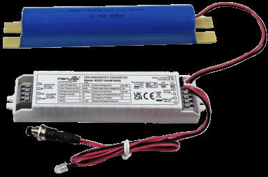 2W 3-hour LiFePO4 battery Emergency LED driver with Battery Auto Testing and Self-testing Optional with 5 Years Warranty