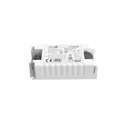 20W Casambi Bluetooth LED driver with constant current output 200-550mA and 5 years warranty