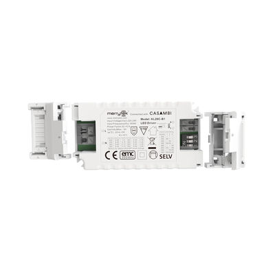 20W Casambi Bluetooth LED driver with constant current output 200-550mA and 5 years warranty