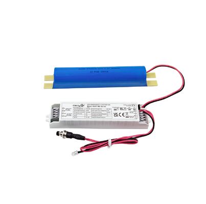 5W LED জরুরী প্যাক 3 ঘন্টা সময়কাল এবং 5 বছরের জন্য ম্যানুয়াল পরীক্ষা বোতামের সাথে গ্যারান্টি